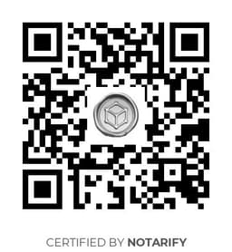 QR Code certificazione Notarify