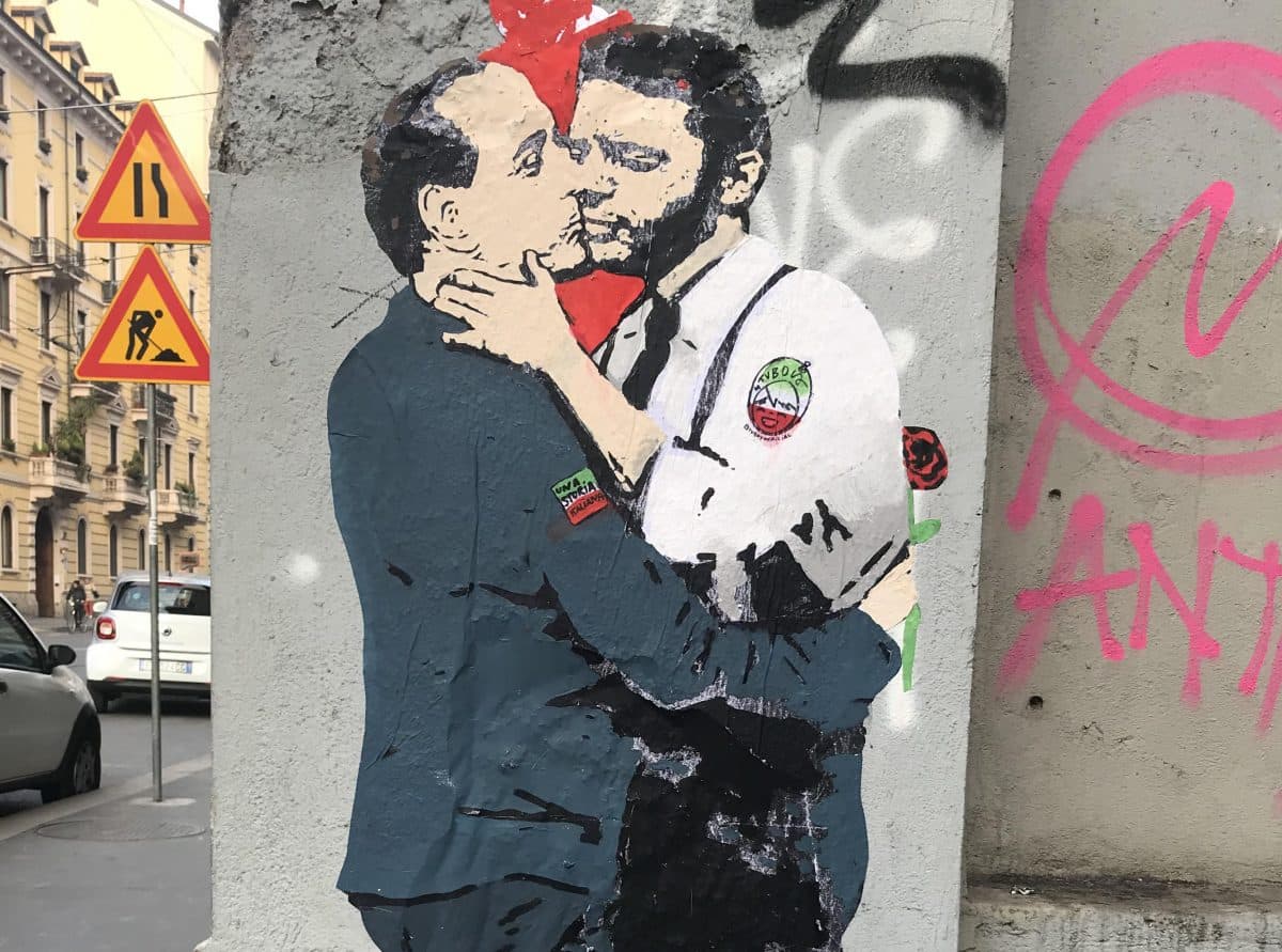La street art mette al muro la politica italiana