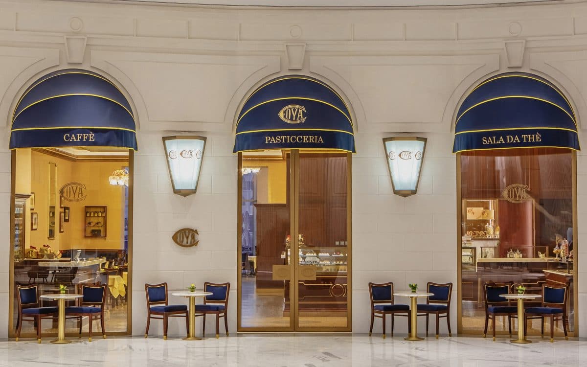 La storica pasticceria Cova apre oggi a Dubai