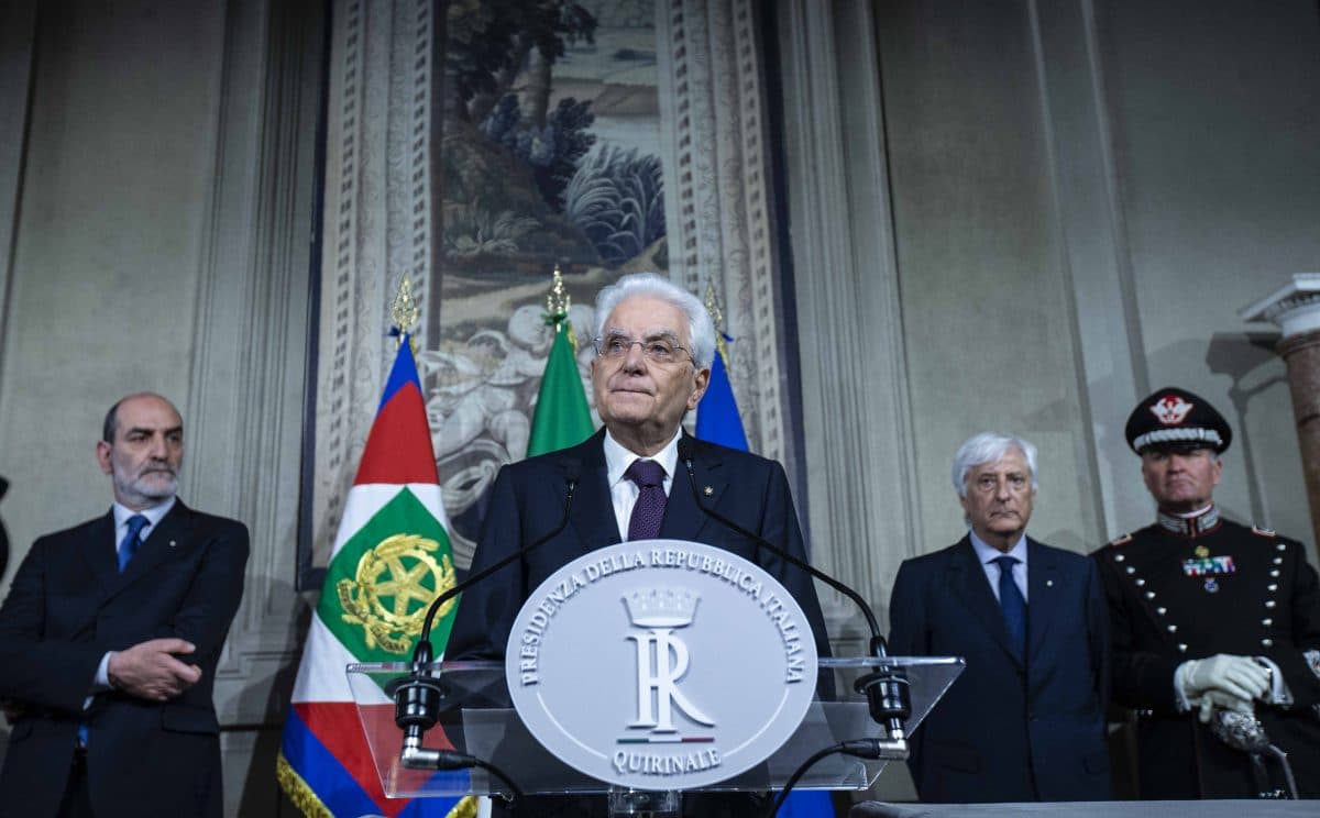 L'unica colpa di Mattarella è aver fatto il suo dovere
