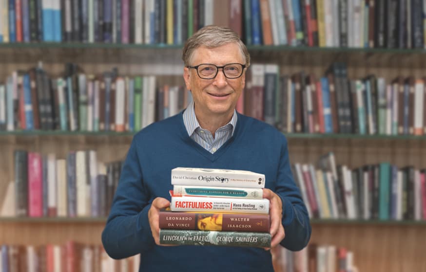 5 libri da leggere quest'estate secondo Bill Gates