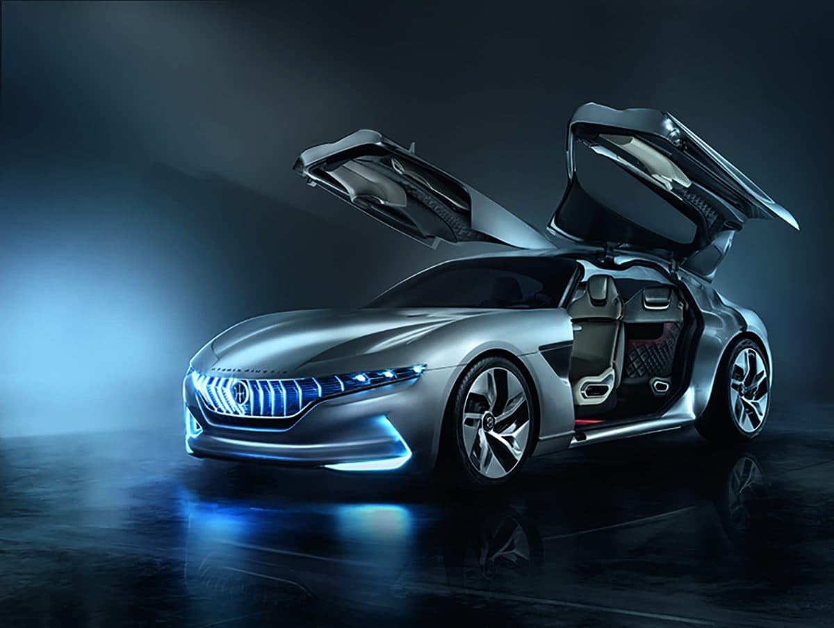 La Tesla di Pinìn, un mito risorto come l'araba fenice