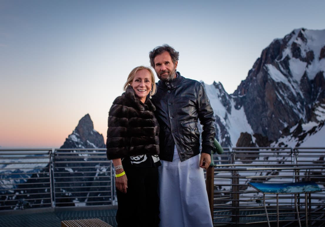 Cracco sul Monte Bianco, il primo chef a cucinare oltre quota 3500 metri