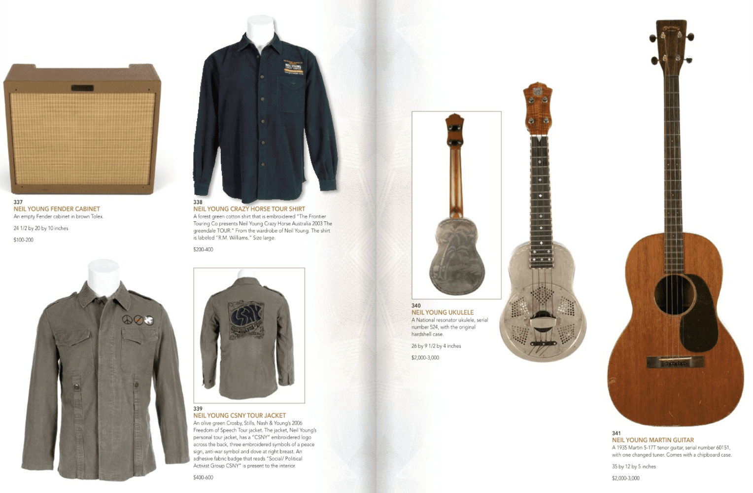 Ecco le auto vintage e le chitarre rare che Neil Young vuole venderti