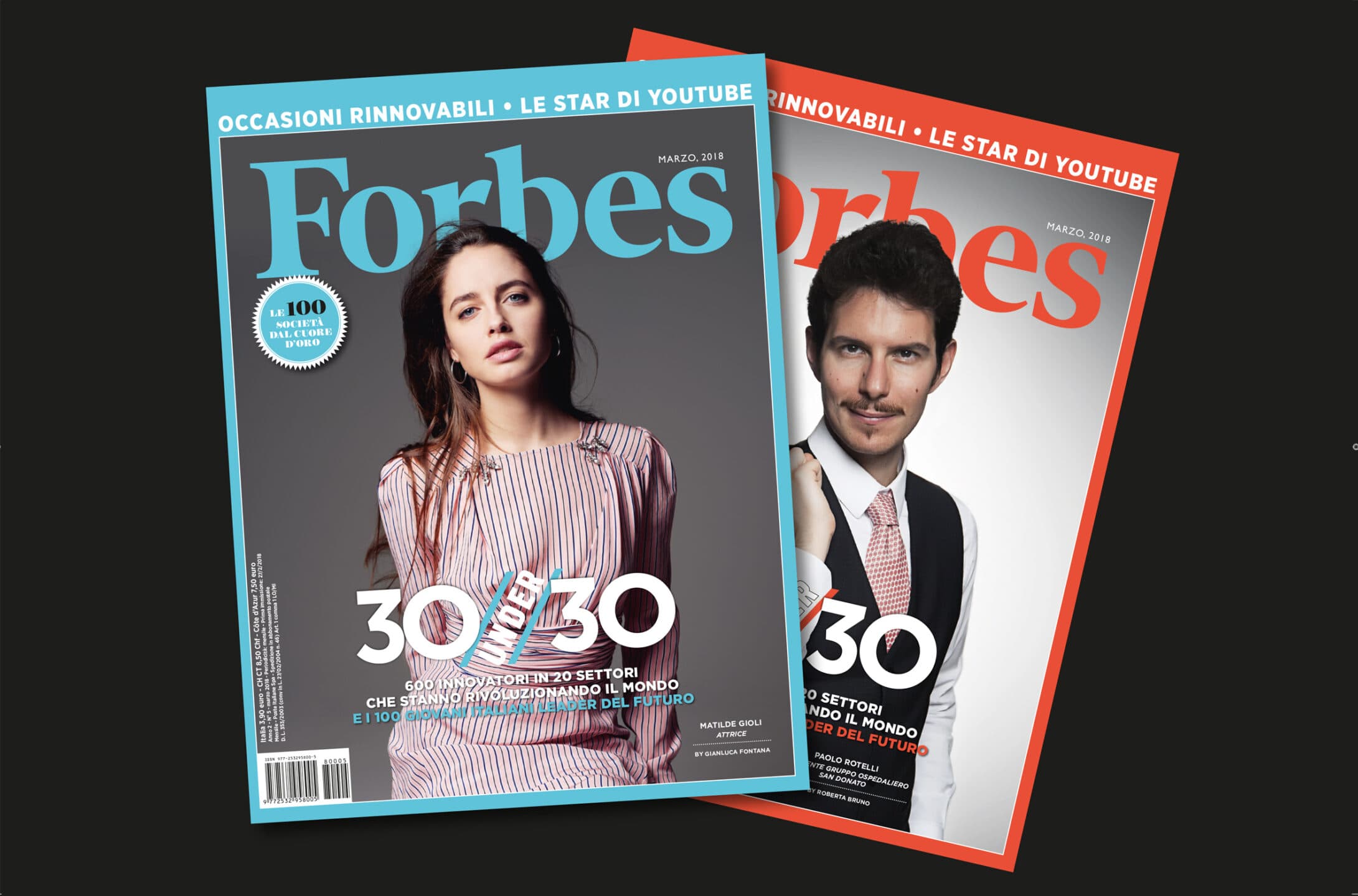Il nuovo numero di Forbes è in edicola con gli Under 30 italiani