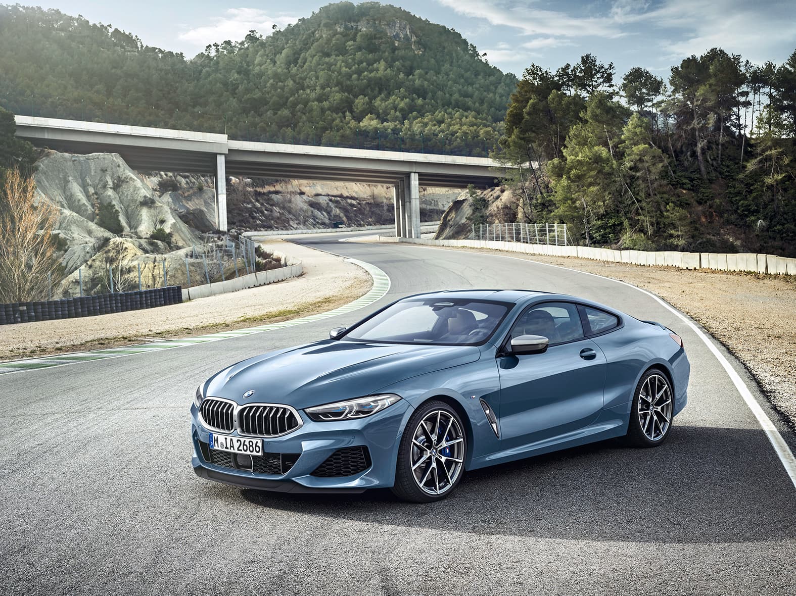 Bmw M850i, lampi di business