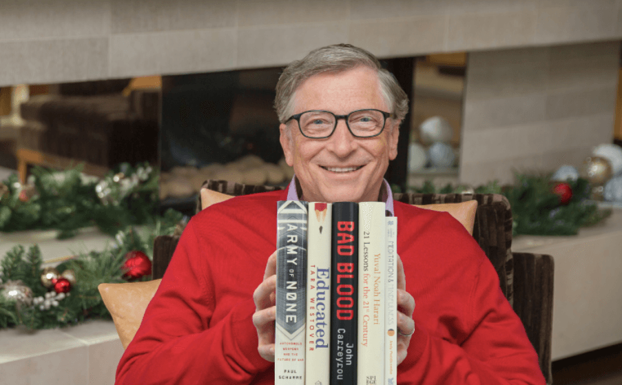 I 5 libri preferiti da Bill Gates nel 2018