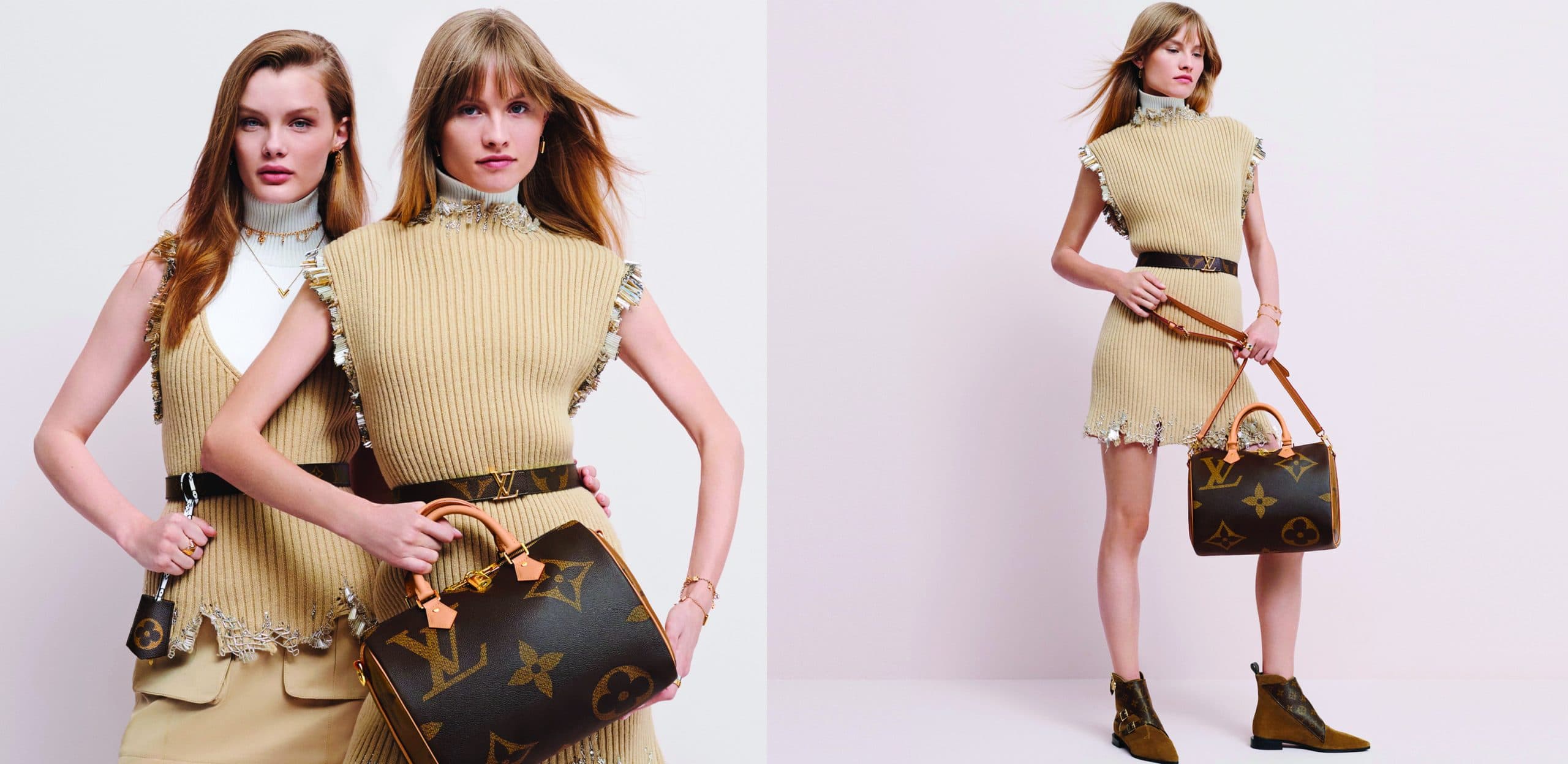 Louis Vuitton, l'iconica tela Monogram diventa extralarge