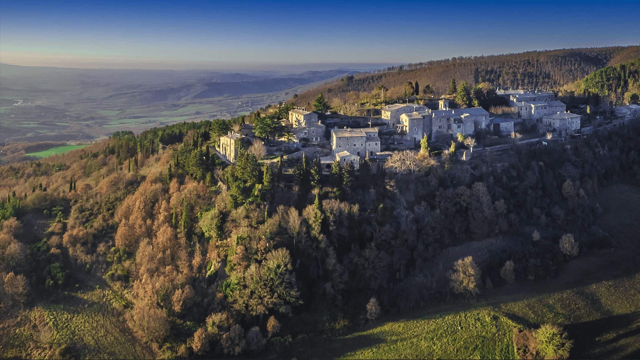 L’americano che ha salvato un borgo in Toscana