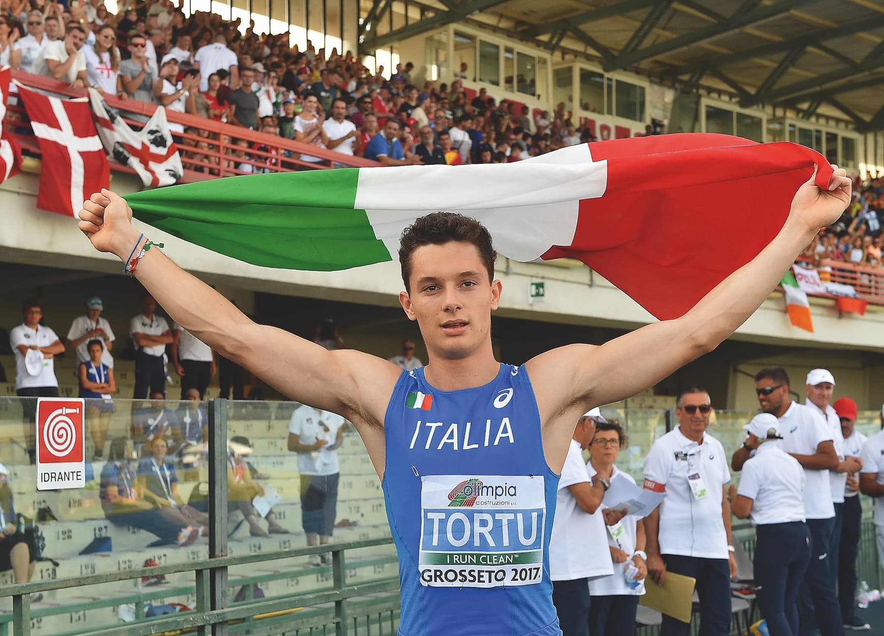 L'Under 30 Filippo Tortu è l'italiano più veloce di sempre