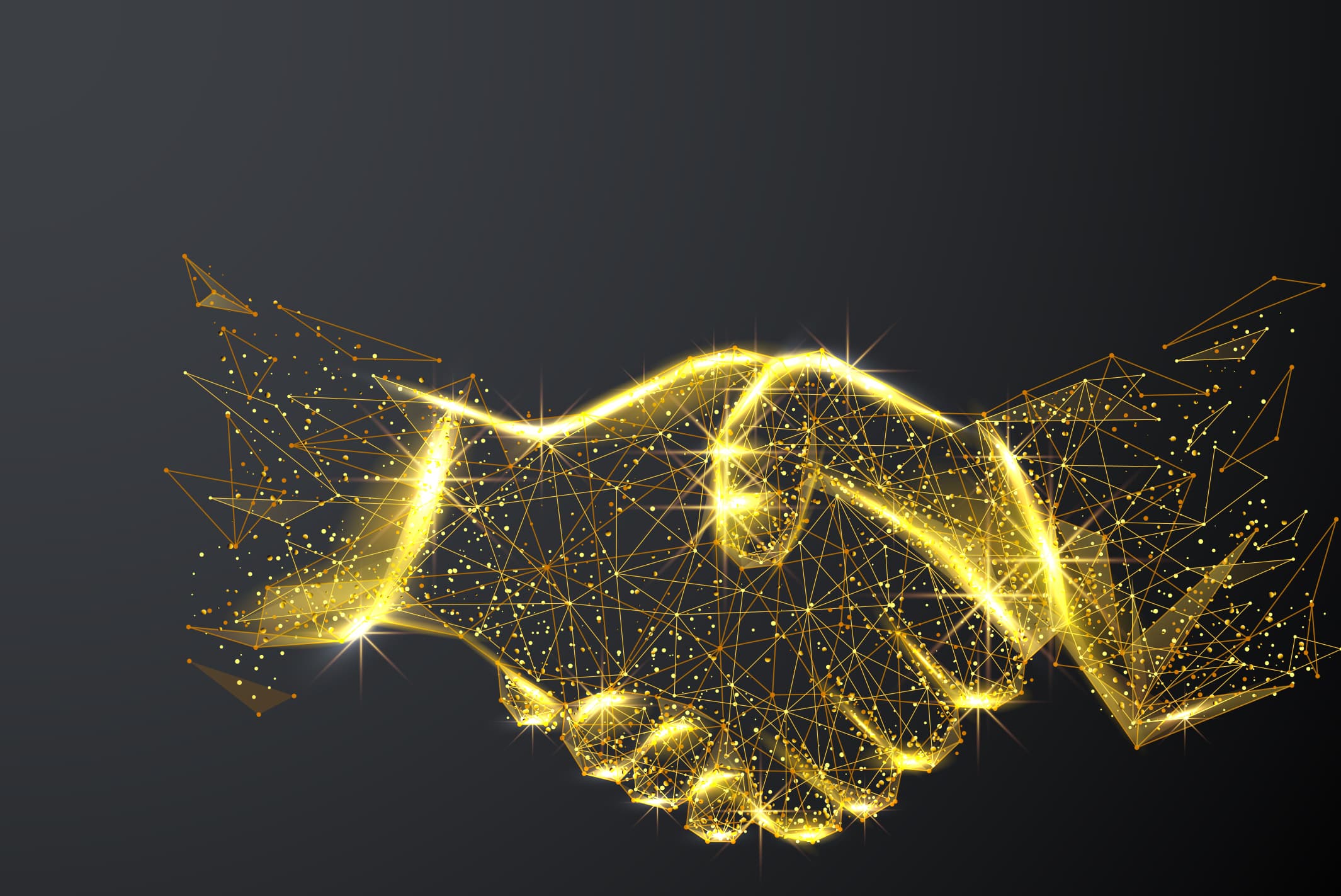 Addio biglietti da visita, per scambiarsi i contatti basta una stretta di mano