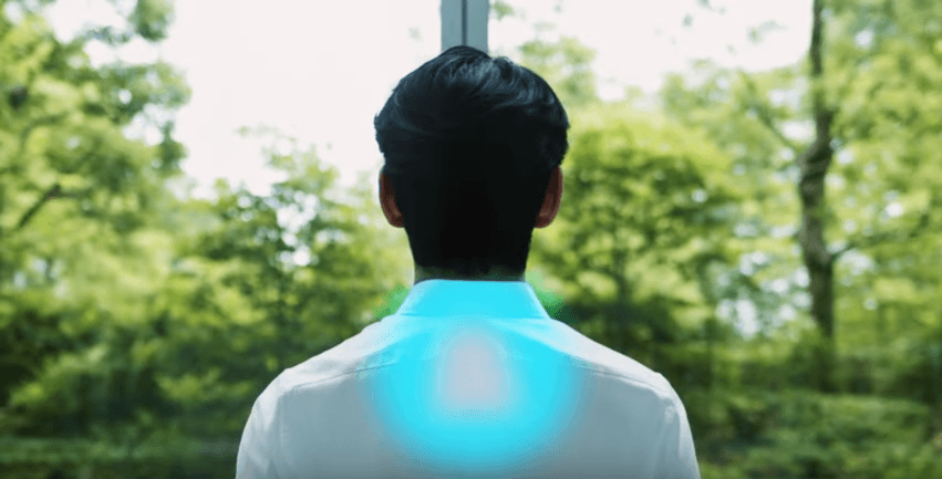 Sony ha inventato la t-shirt con l'aria condizionata. E non è affatto uno scherzo