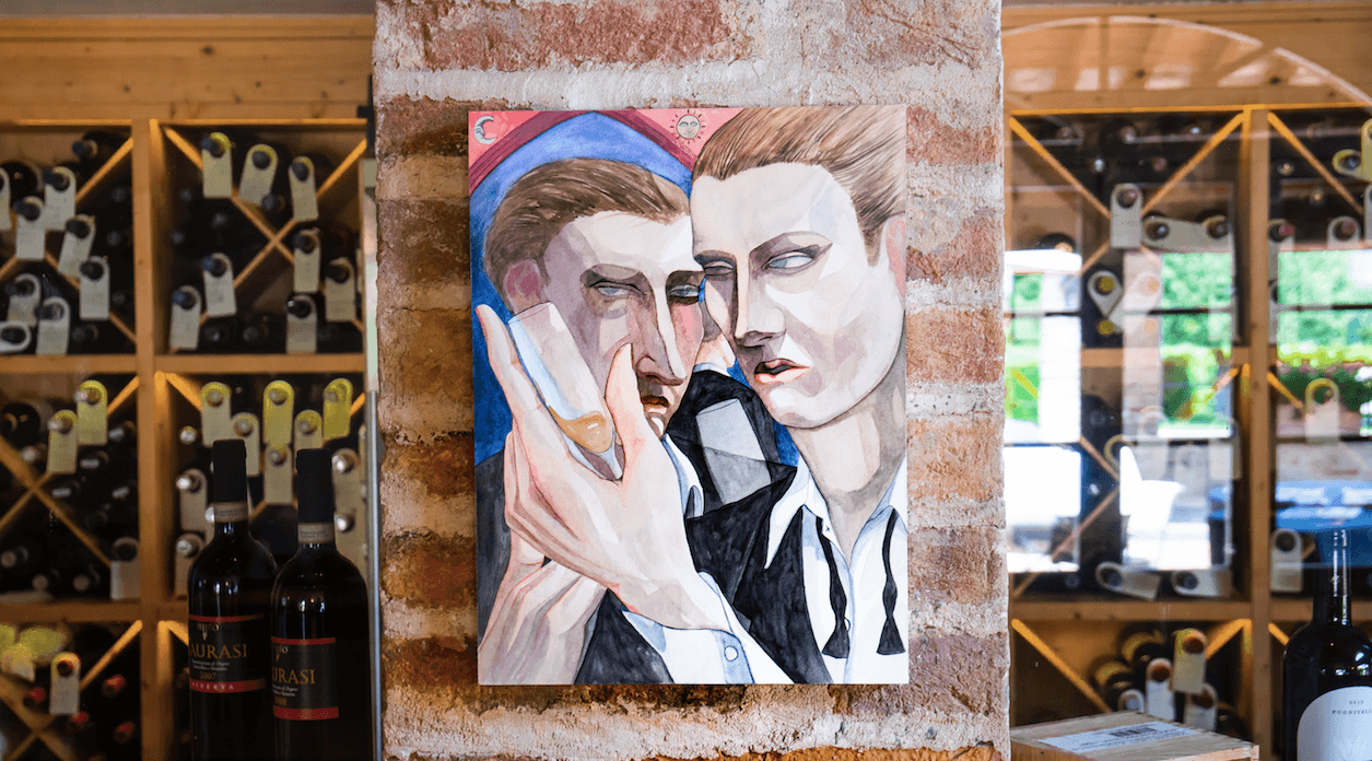 Luziah Hennessy porta l'arte contemporanea nelle cantine del Chianti