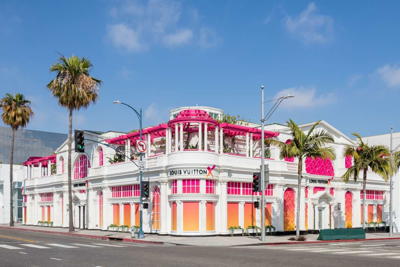 Un castello da sogno a Los Angeles per la nuova mostra di Louis Vuitton