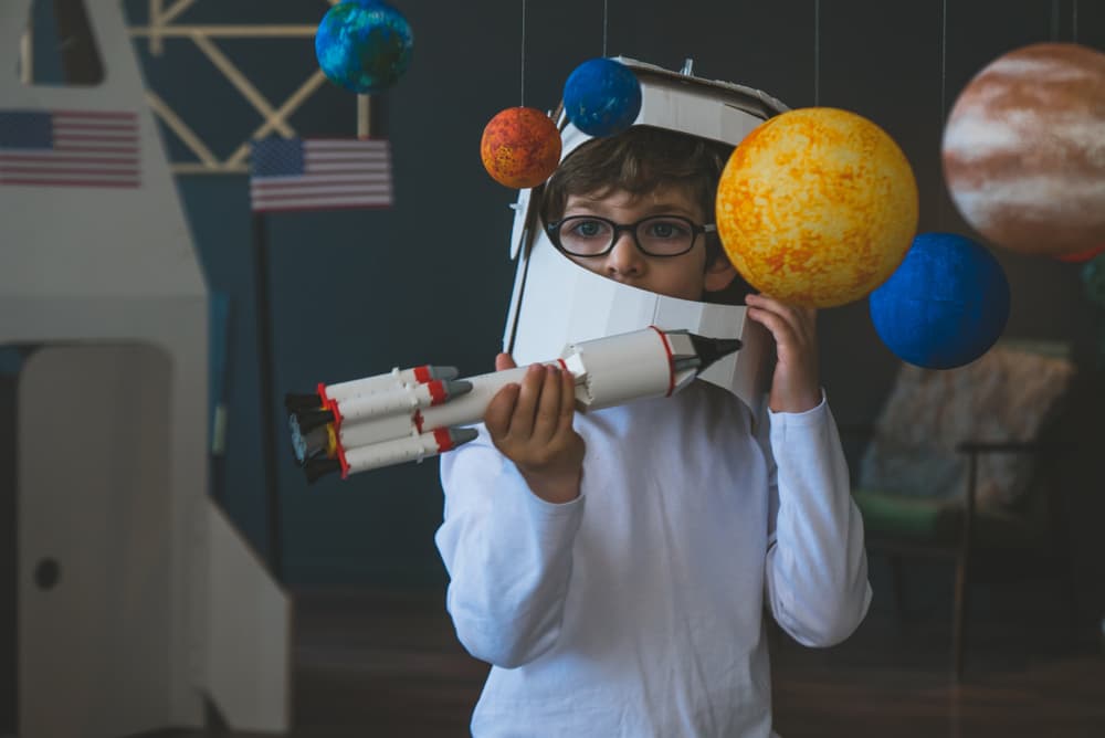 I bambini vogliono ancora fare gli astronauti