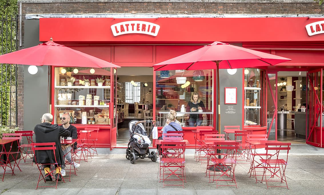Lo stile delle storiche latterie milanesi rivive a Londra