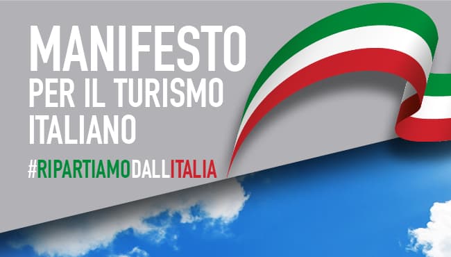 Nasce il Manifesto del turismo italiano, per salvare il 13% del Pil nazionale