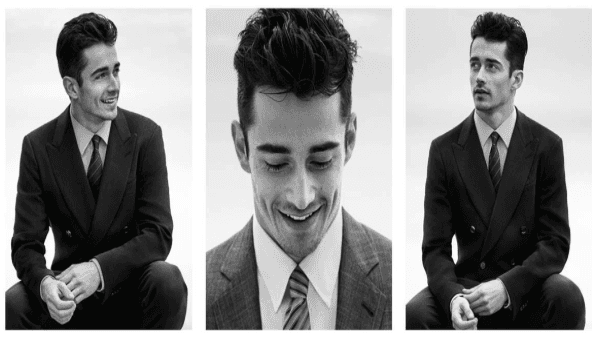 Charles Leclerc è il nuovo testimonial scelto da Giorgio Armani