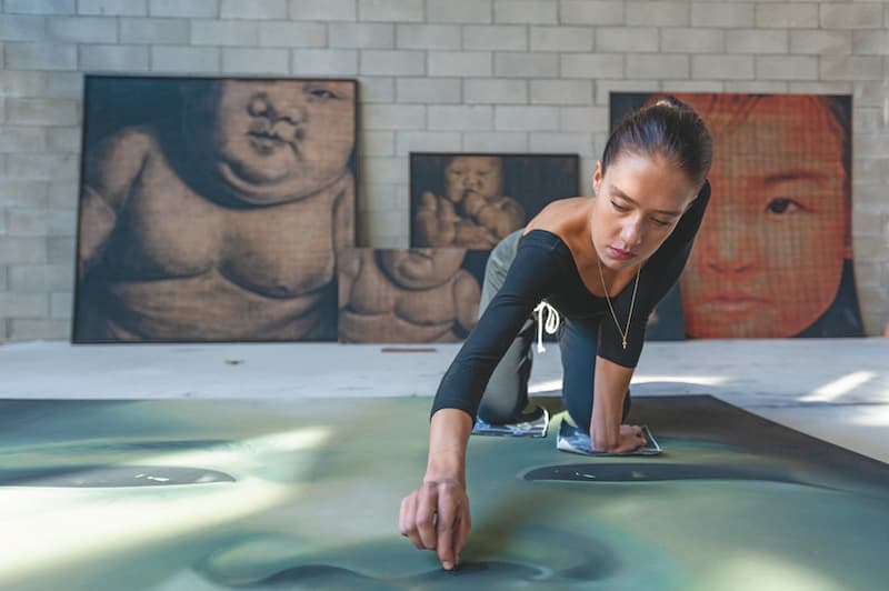 La storia di Clarissa Campironi, la pittrice degli emiri