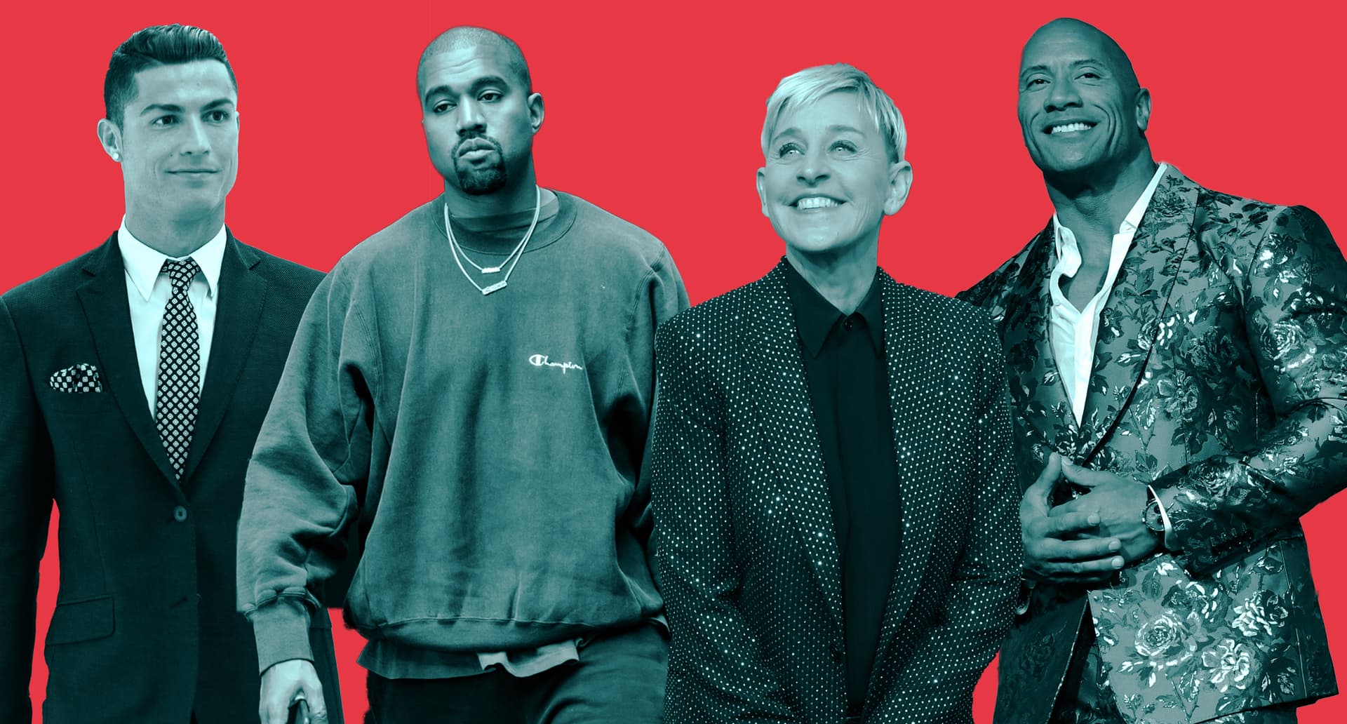 La nuova Celebrity 100 di Forbes: la classifica delle celebrità più pagate al mondo