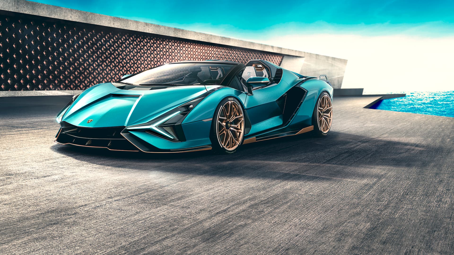Arriva la Sián Roadster, l’ibrida Lamborghini da soli 19 esemplari