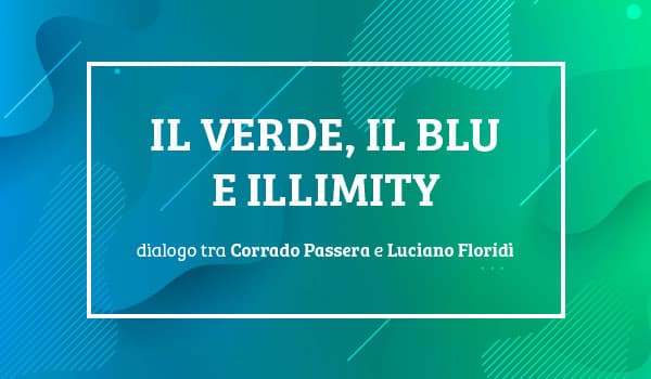 Rivivi il webinar: Il verde, il blu e illimity. Dialogo tra Corrado Passera e Luciano Floridi