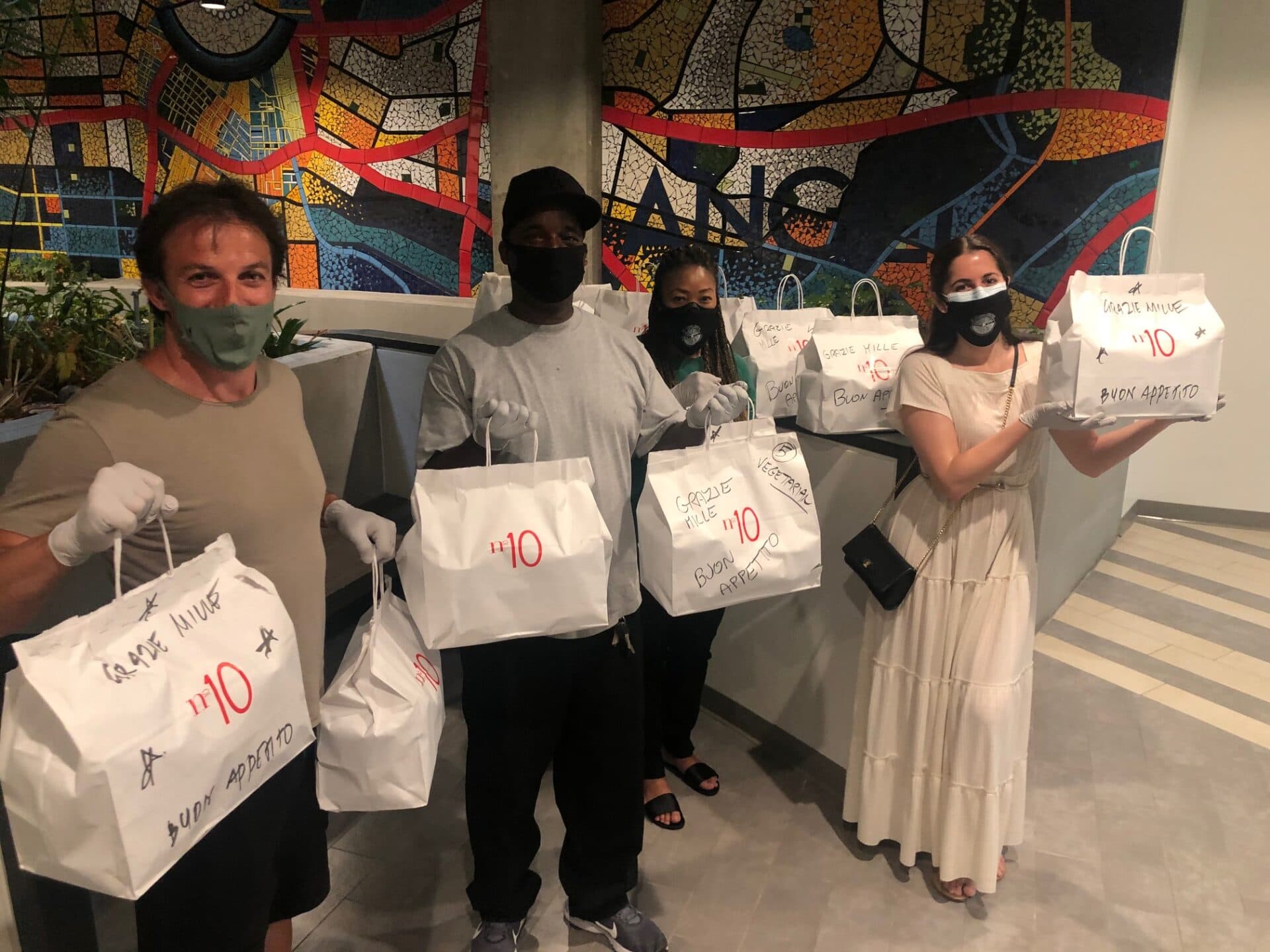 Del Piero e il suo ristorante di Los Angeles in campo per i nuovi poveri dell'era Covid