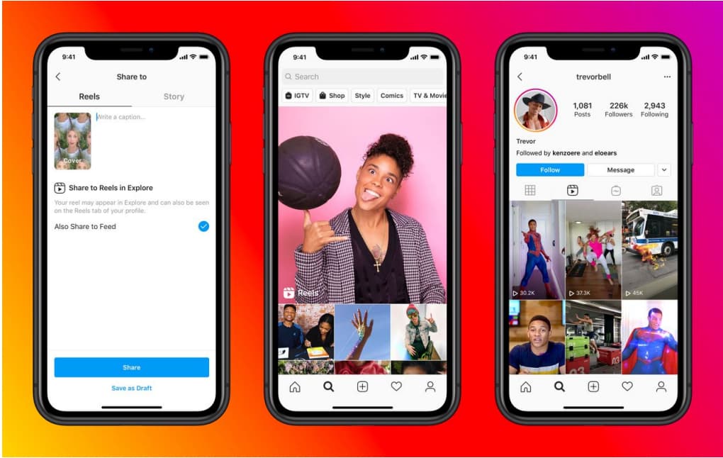 Cos'è e come funziona Reels, la risposta di Instagram a TikTok