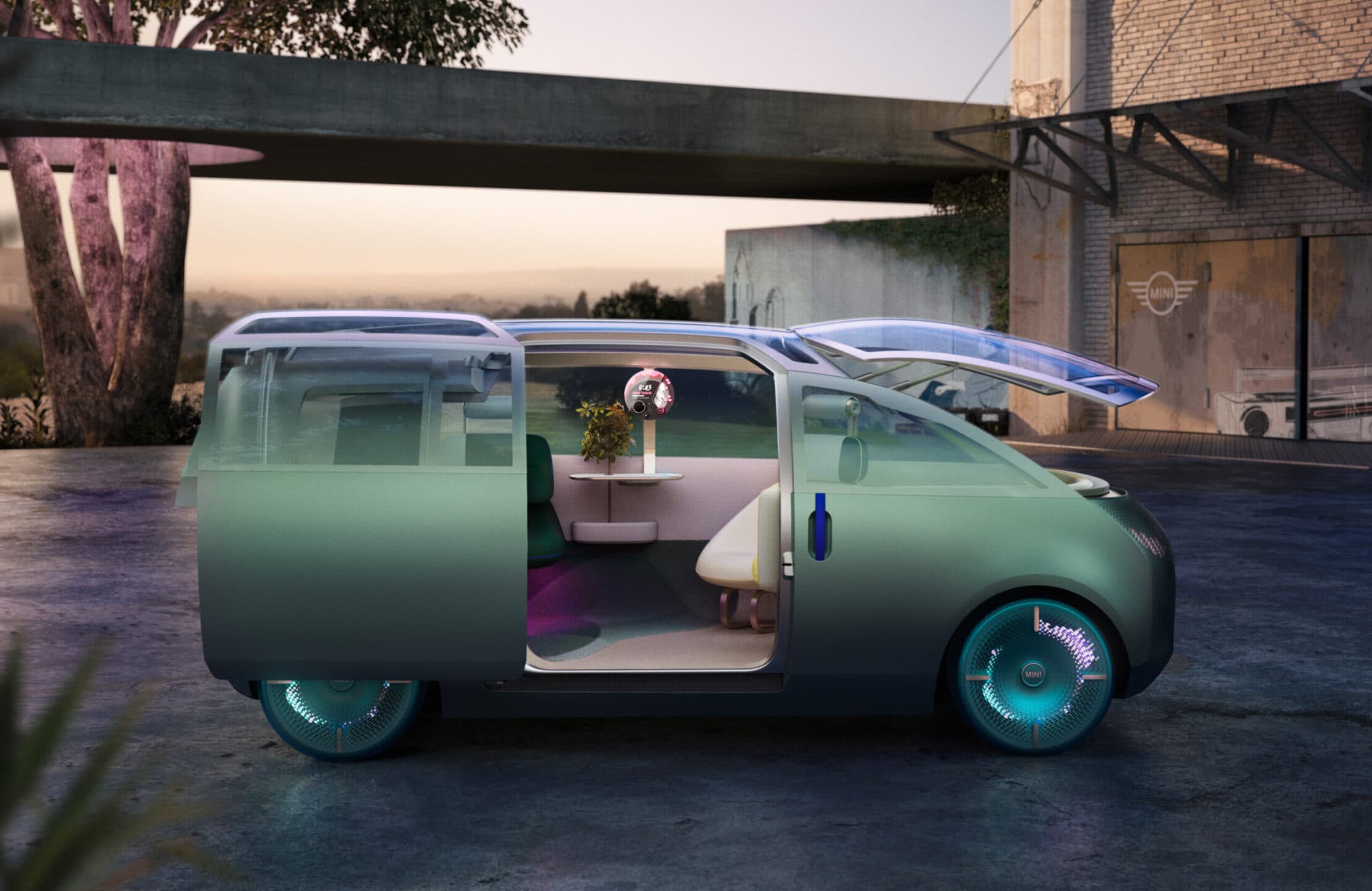 Come sarà fatta Mini Vision Urbanaut, l'auto elettrica che diventa un salotto