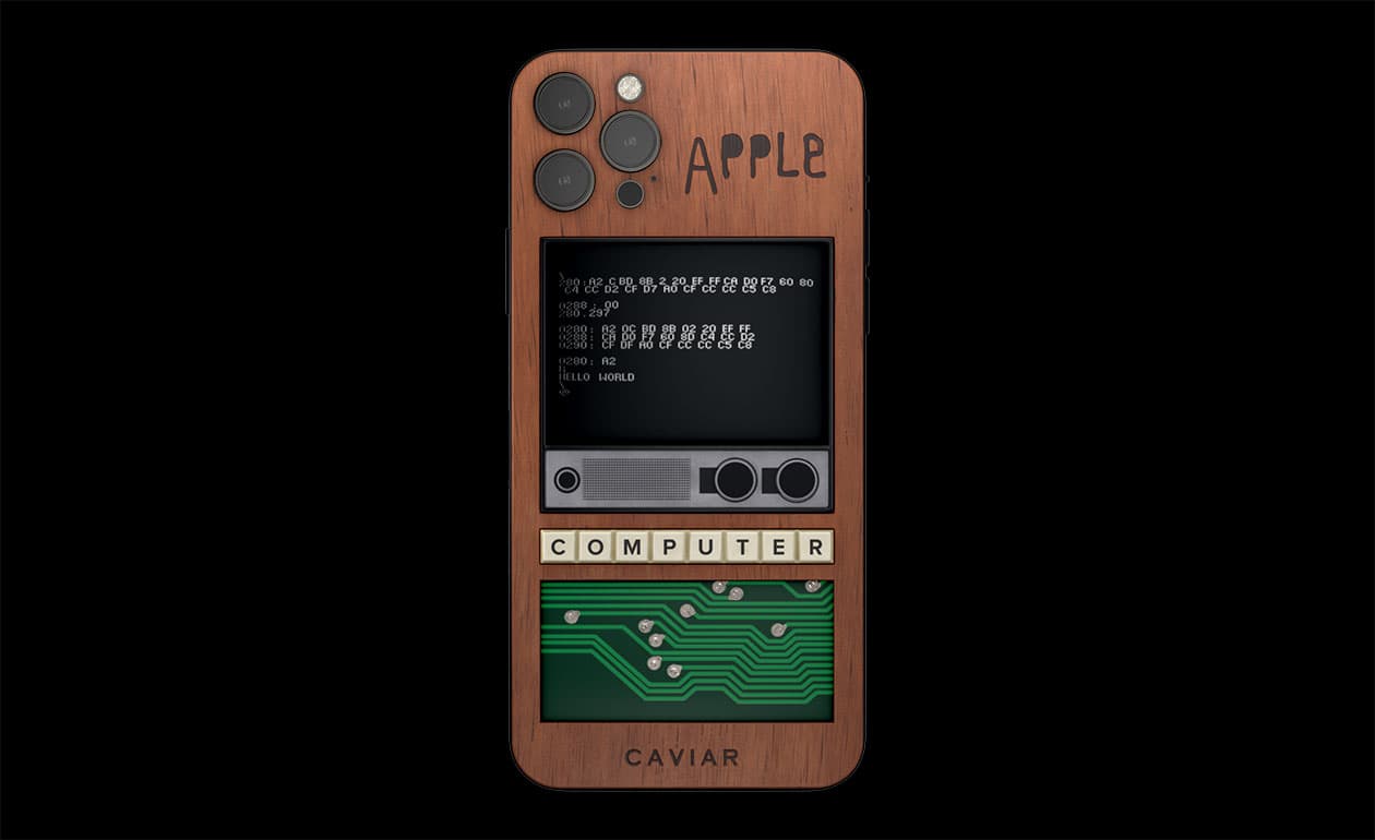 iPhone 12 Pro in stile Apple del 1976: l’edizione limitata costa fino a 11mila dollari
