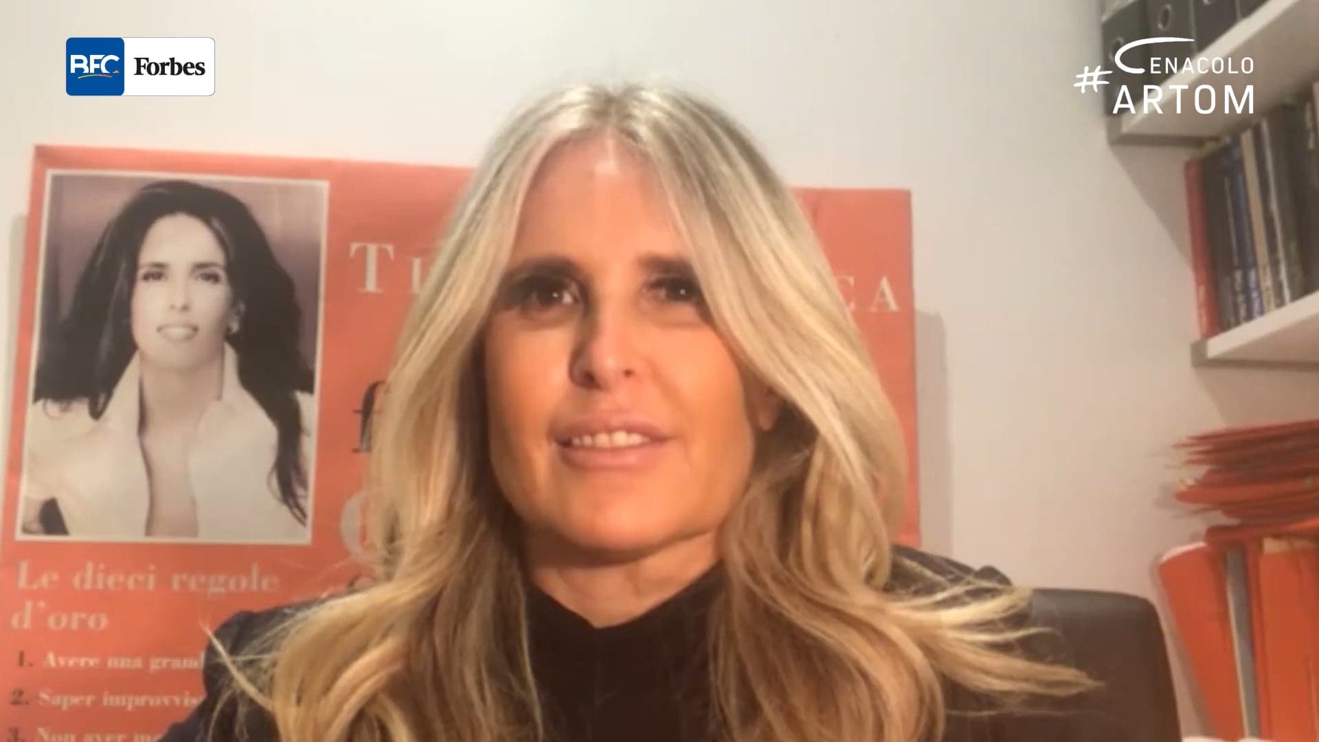 #CENACOLOARTOM con Tiziana Rocca – Puntata 34