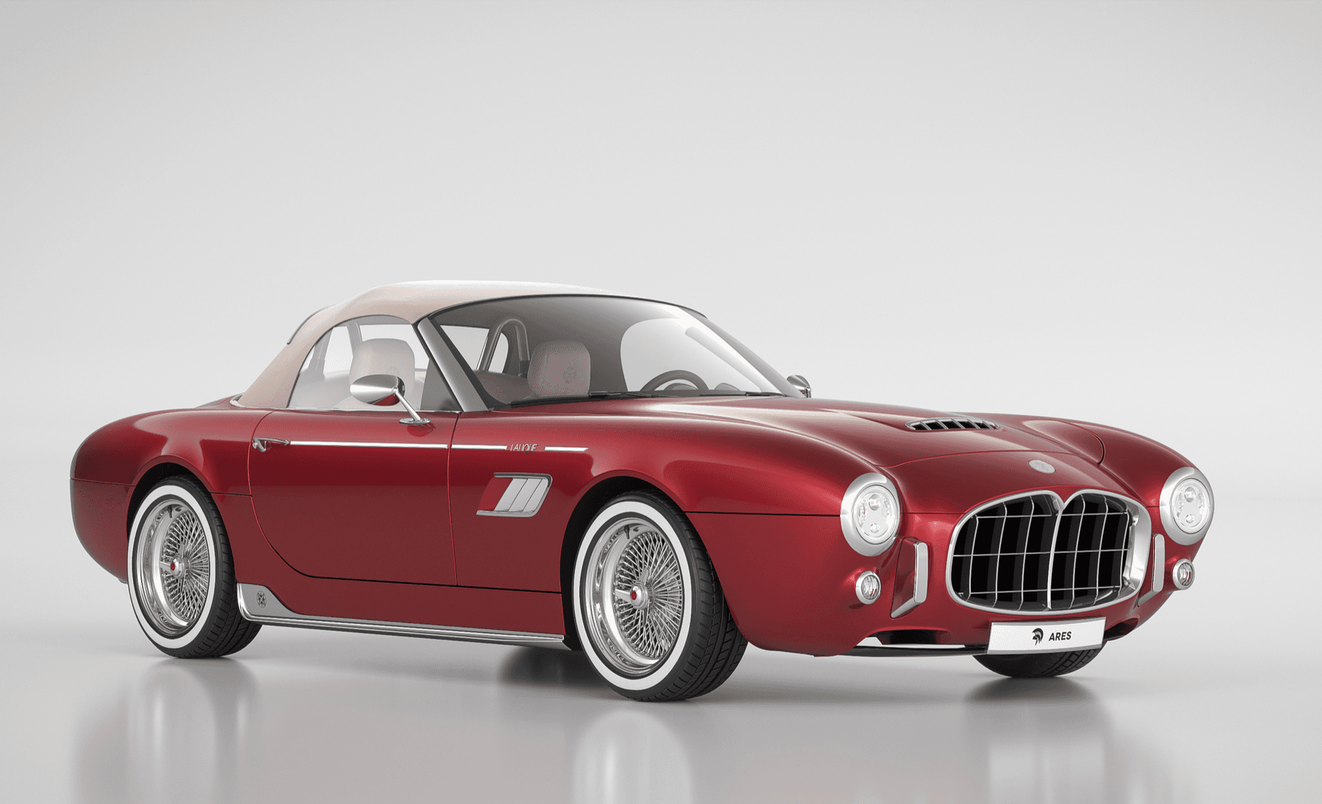 Ares Design Wami Lalique Spyder, la fuoriserie dall’eleganza anni ’50