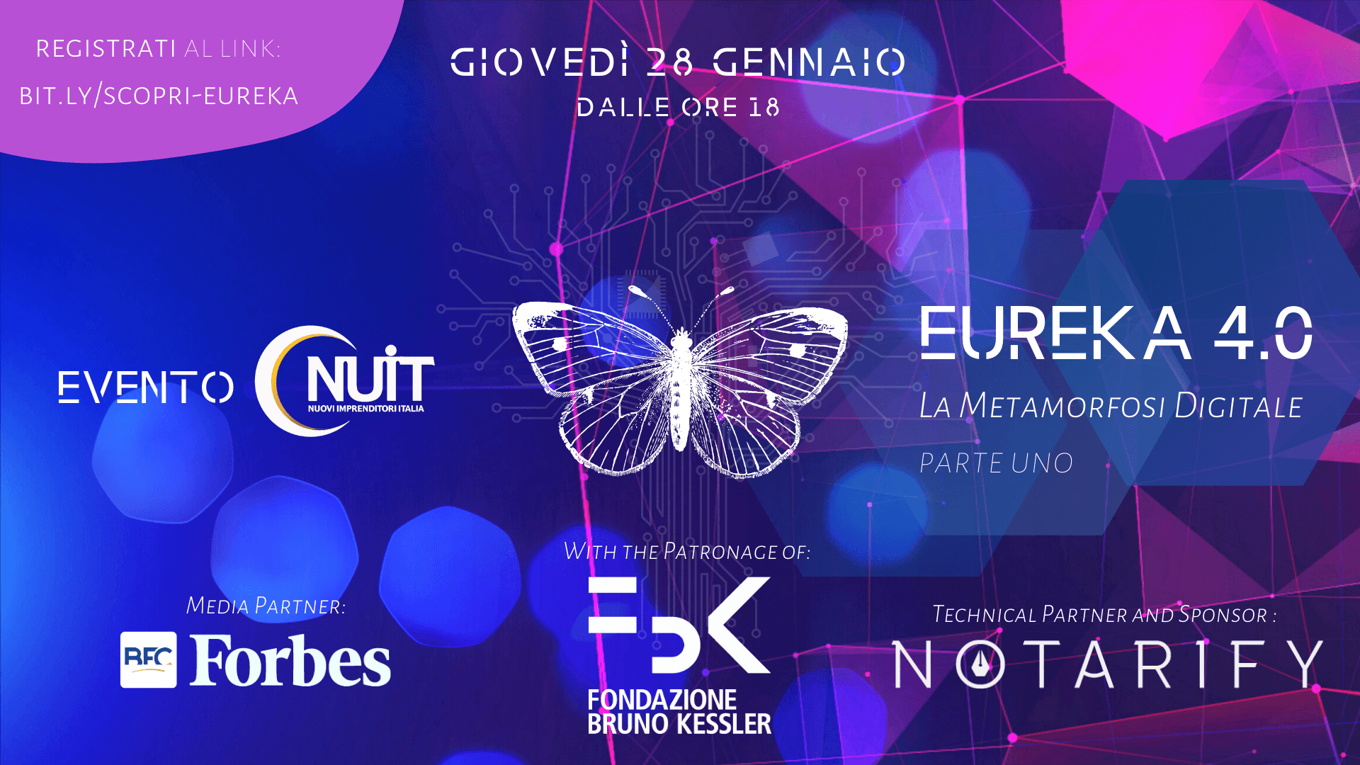 Eureka 4.0: al via l’evento di Nuit dedicato alla trasformazione digitale