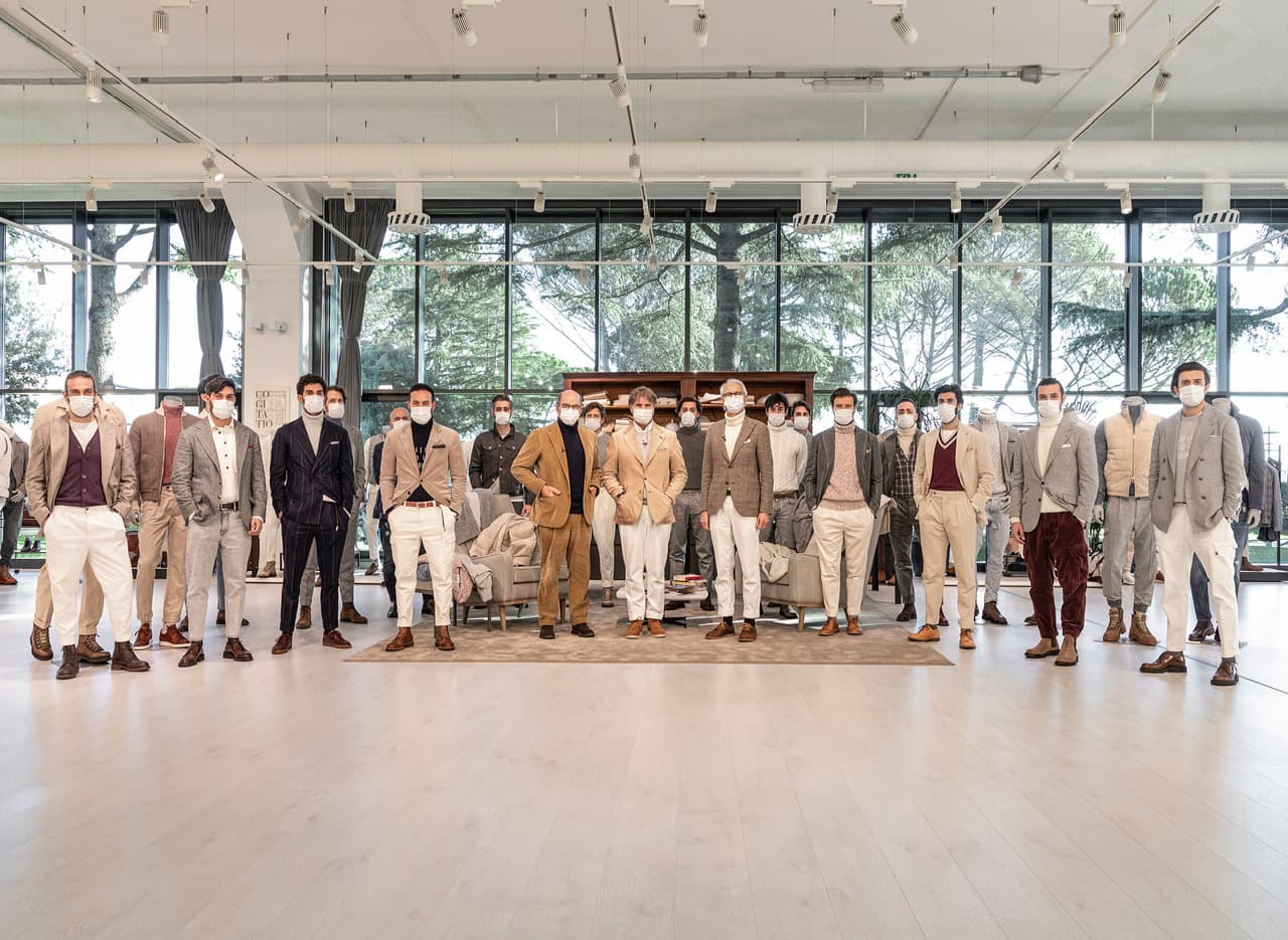 In attesa delle misure del governo, Brunello Cucinelli lancia da Solomeo Pitti Connect