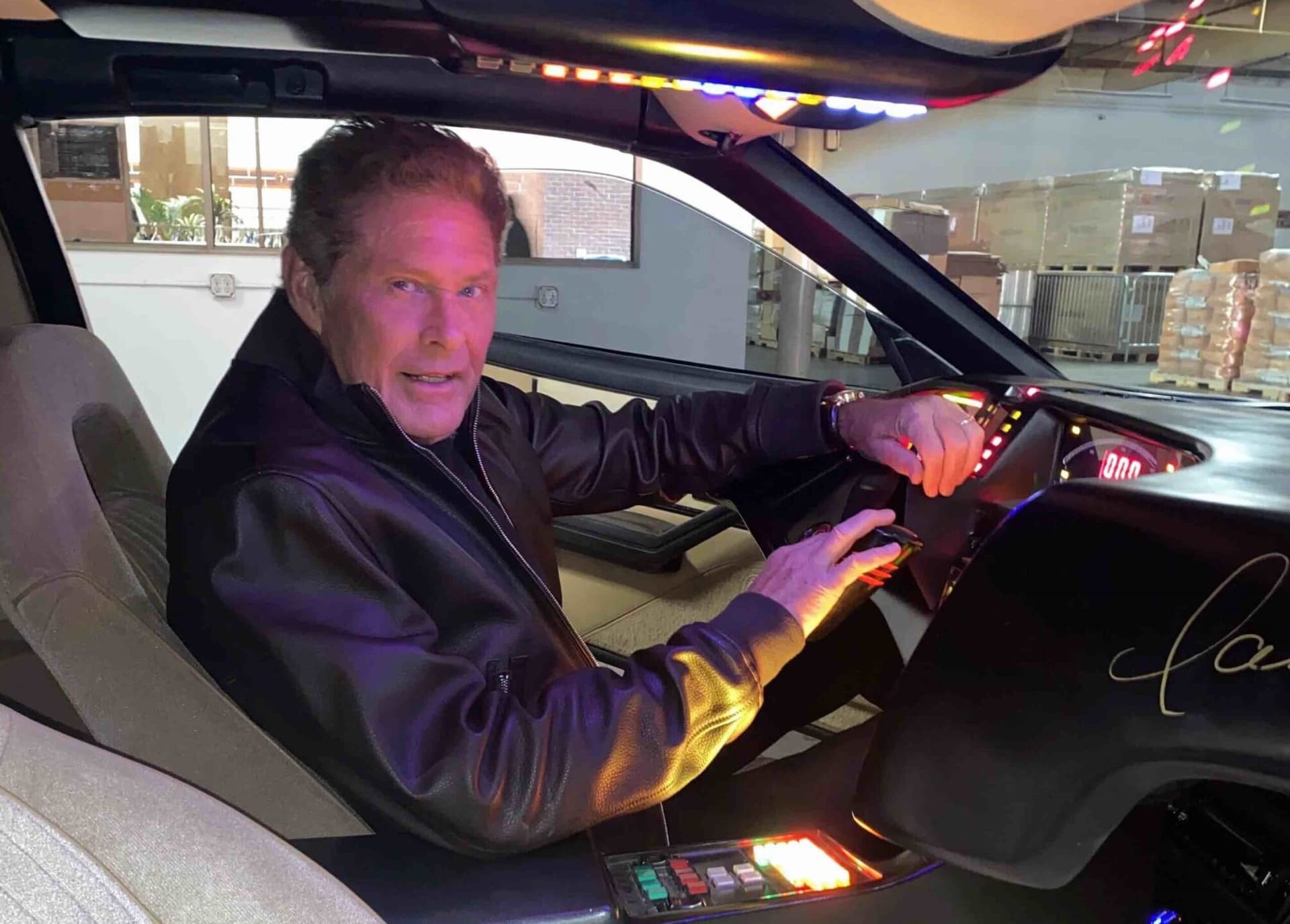 All’asta Kitt, la mitica Supercar della serie tv con David Hasselhoff