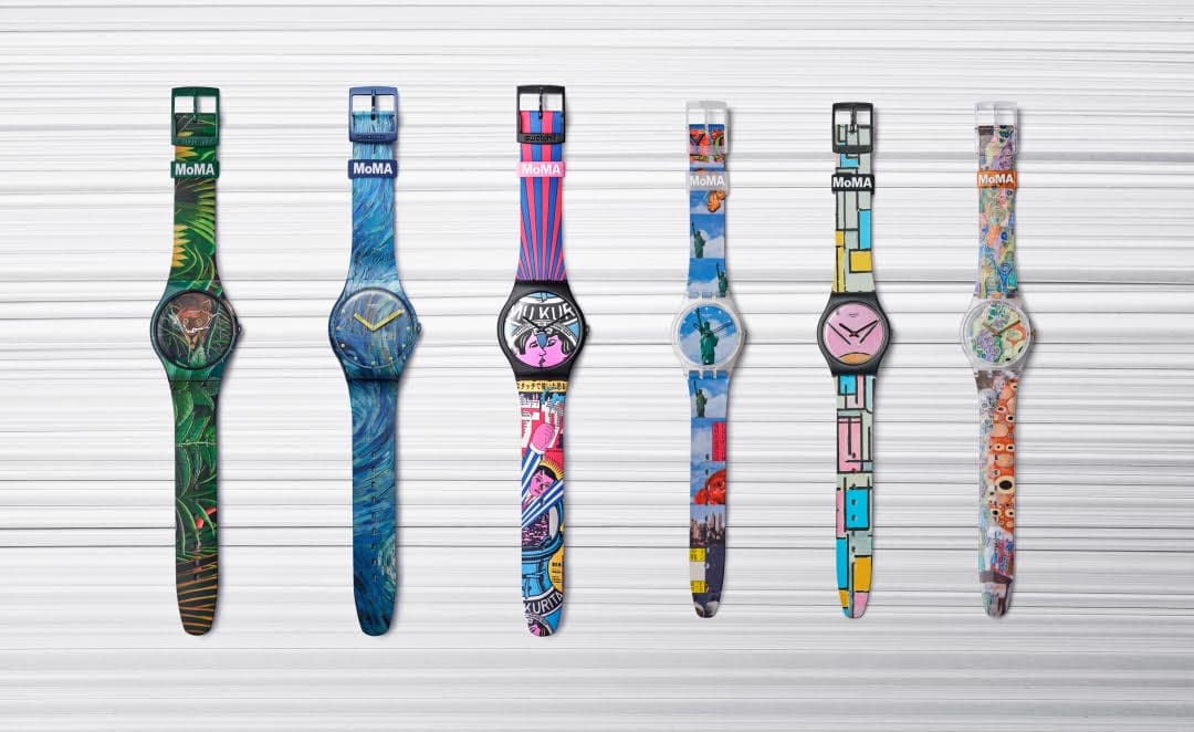 Opere d’arte al polso: MoMa e Swatch insieme per una nuova collezione di orologi