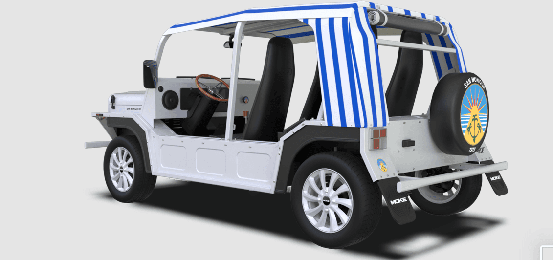 All’asta l’iconica Mini Moke elettrica di 007. La prima apparizione risale al 1967