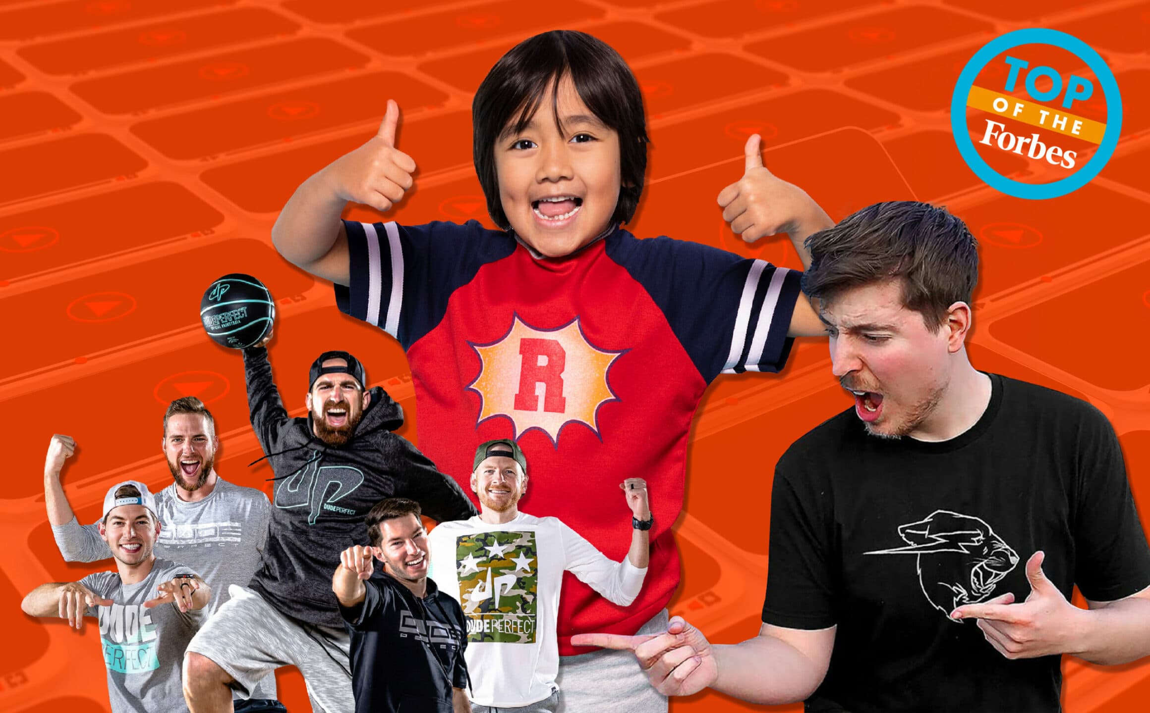 La quinta puntata di Top Of The Forbes: i dieci youtuber più ricchi del 2020