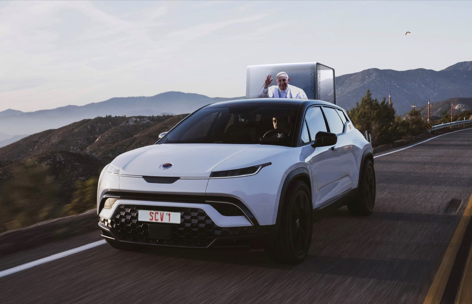 La prossima papamobile sarà elettrica: da Fisker una Ocean su misura per Francesco