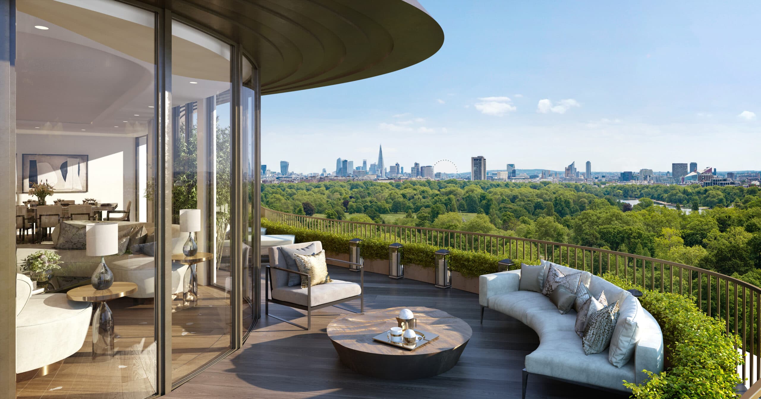 Il condominio super lusso di Londra con vista su Hyde Park e prezzi fino a 60 milioni di sterline