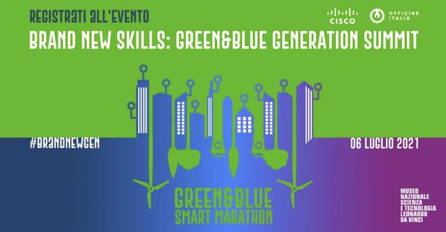 Brand New Skills: Green&Blue Generation Summit, l'evento di Cisco Italia su digitale e sostenibilità