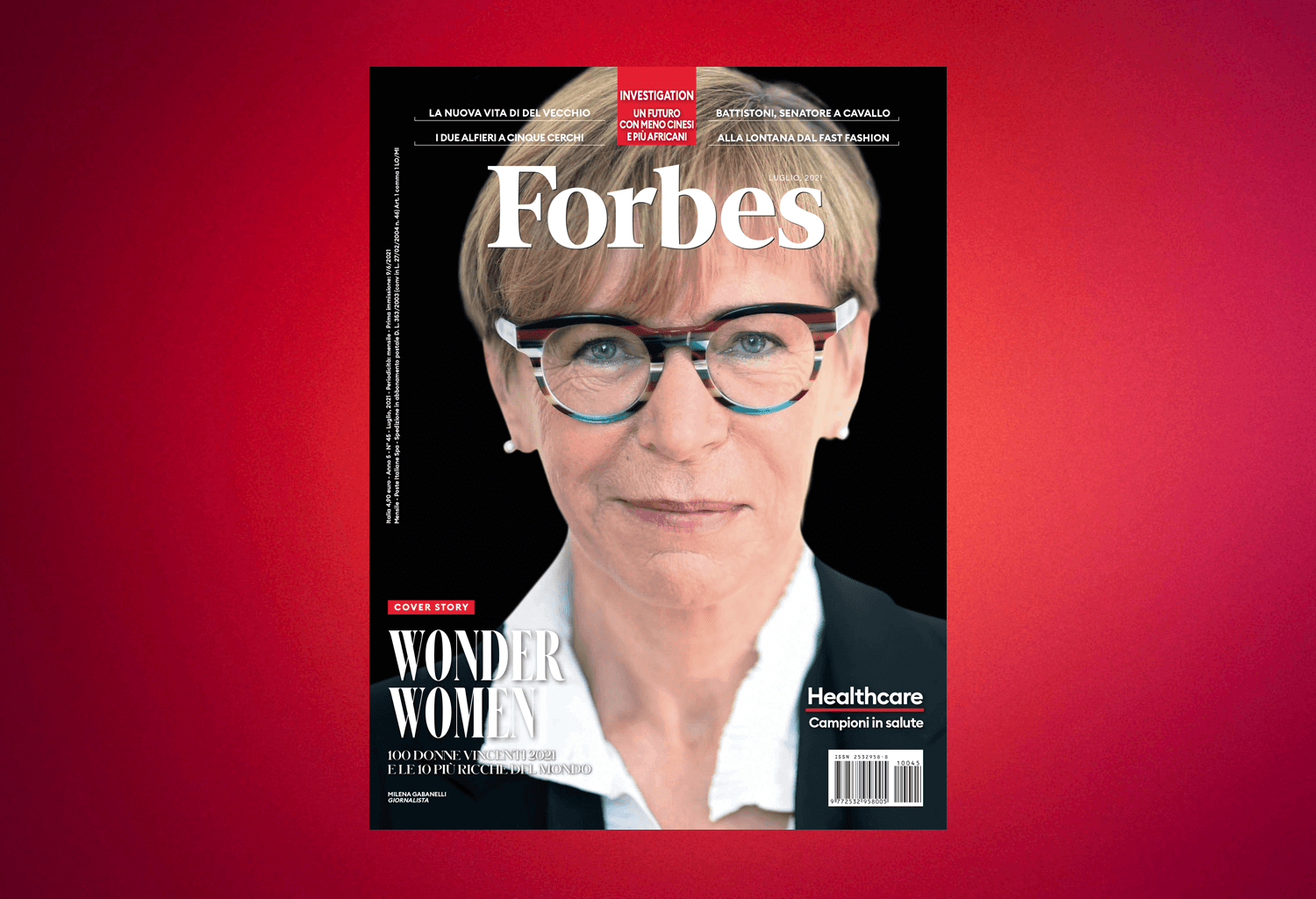 Forbes di luglio in edicola con le 100 Wonder Woman italiane del 2021