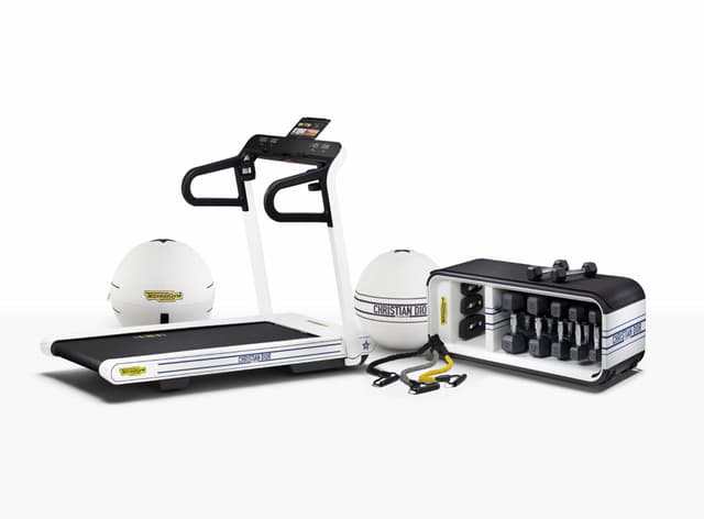 Technogym e Dior insieme per un'edizione limitata di prodotti di lusso per lo sport