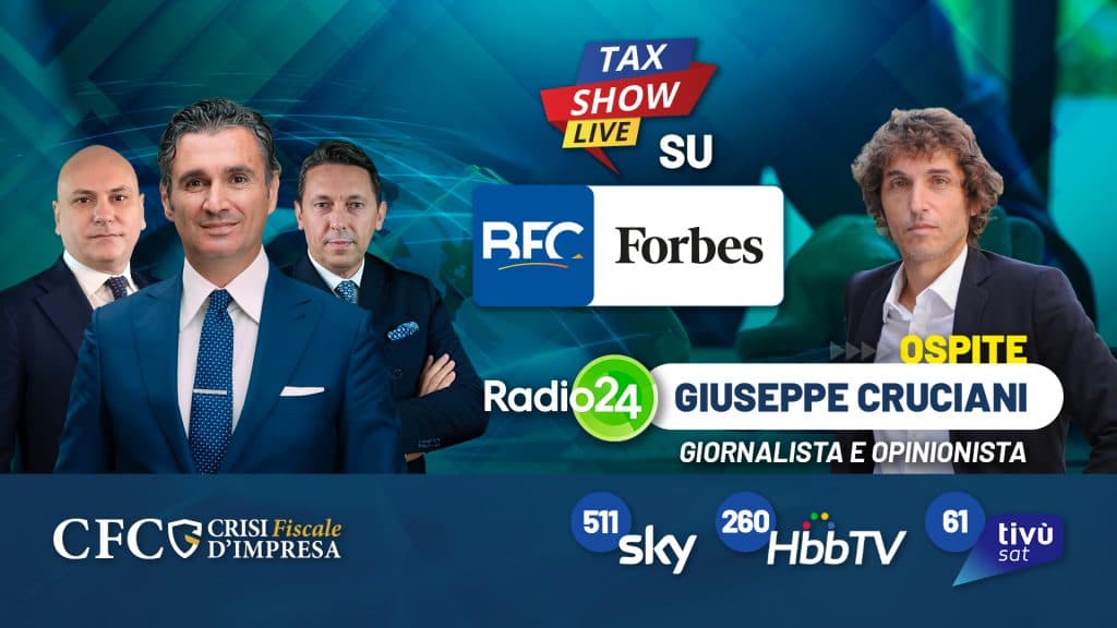 Tax Show Live n.67 &#8211; ospite Giuseppe Cruciani