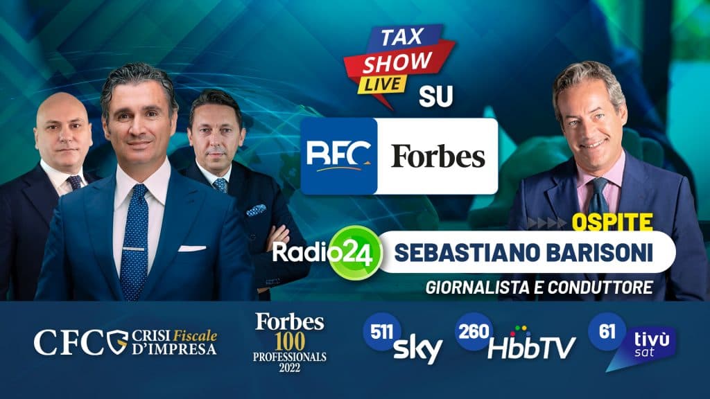 Tax Show Live n.69 – ospite Sebastiano Barisoni