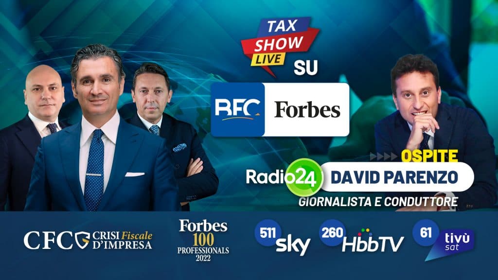 Tax Show Live n.70 – ospite David Parenzo