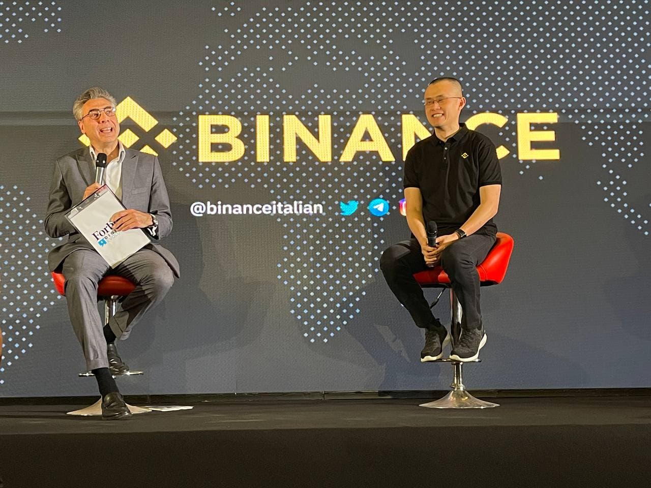 Forbes incontra Changpeng Zhao, il fondatore dell'exchange di criptovalue Binance