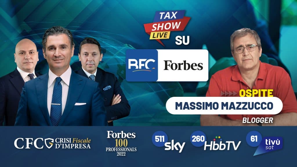 Tax Show Live n.72 – ospite Massimo Mazzucco