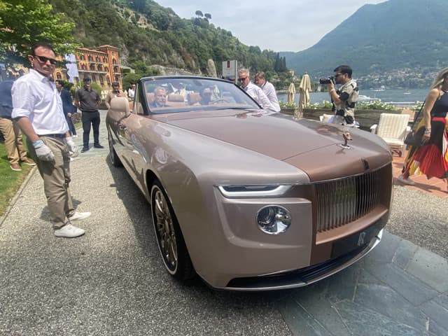 A Villa d'Este spicca la Rolls Royce Boat Tail, la one off da oltre 20 milioni di euro