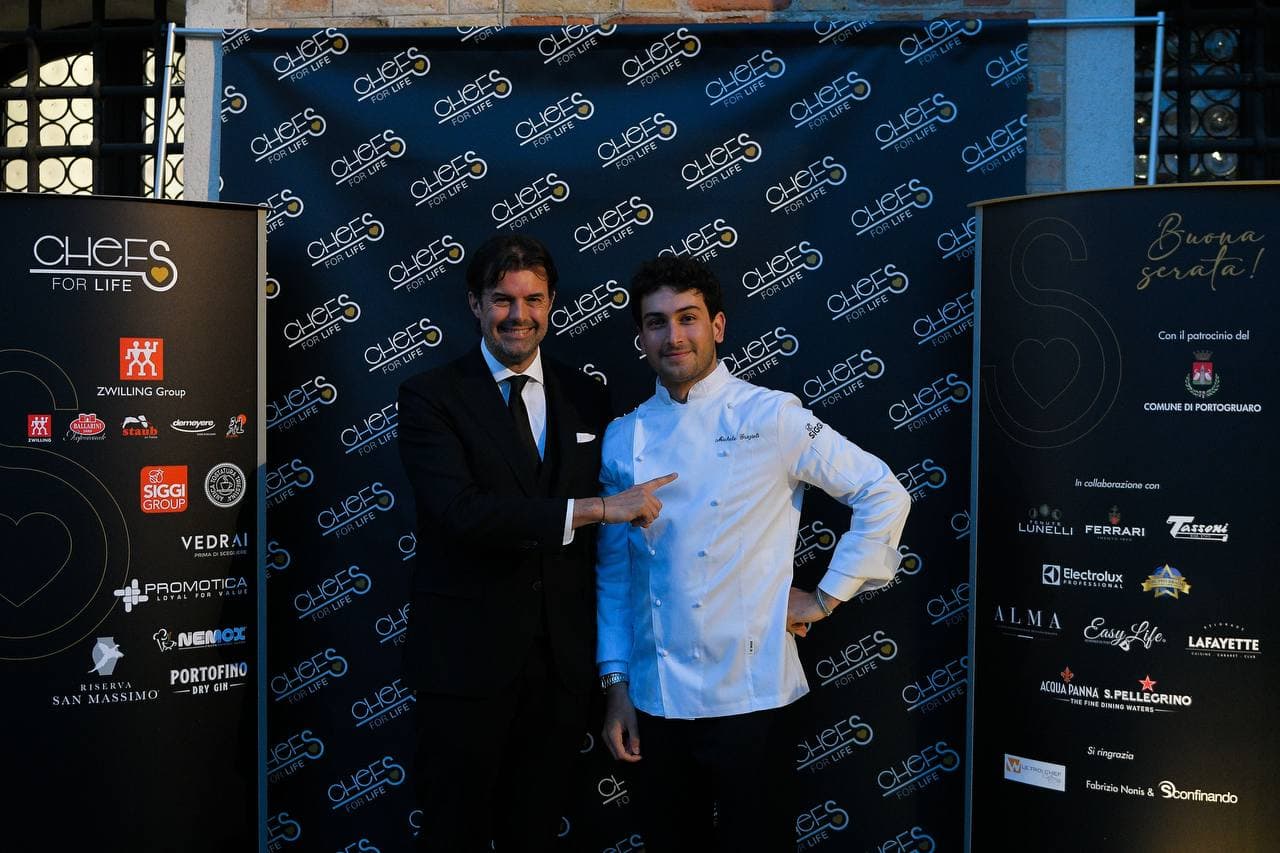 Vedrai e Chefs for Life insieme tra le stelle per  ricordare Alessio Marinato